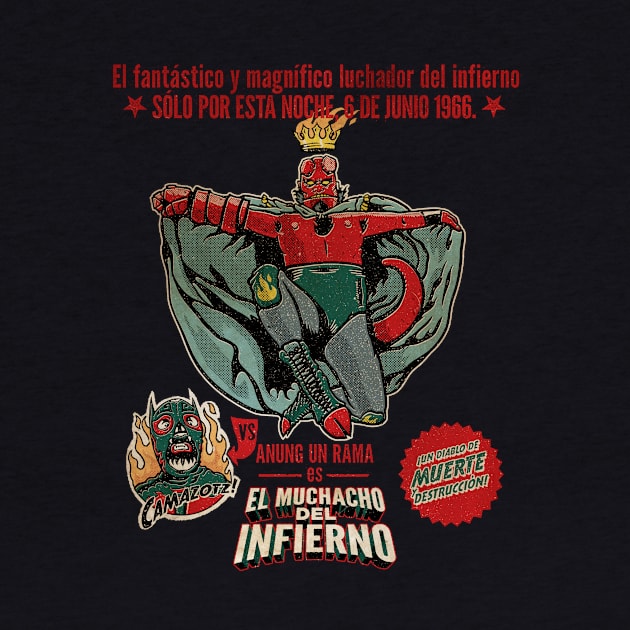 El Muchacho del Infierno - COLLABORATION with Demonigote by Krobilad